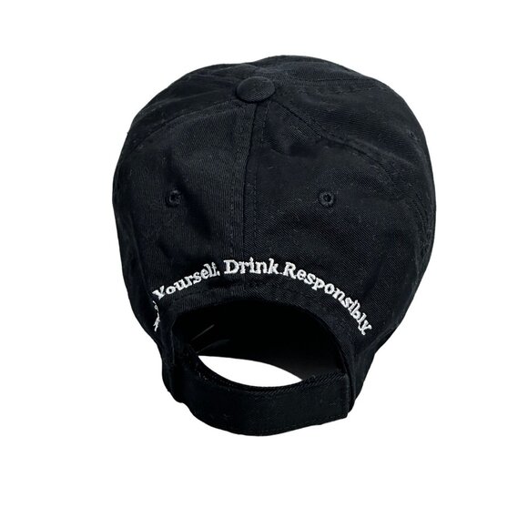 Jack Daniels Old No 7 Branded Whiskey Adjustable Black Cap Hat Embroidered Bill - Picture 4 of 6